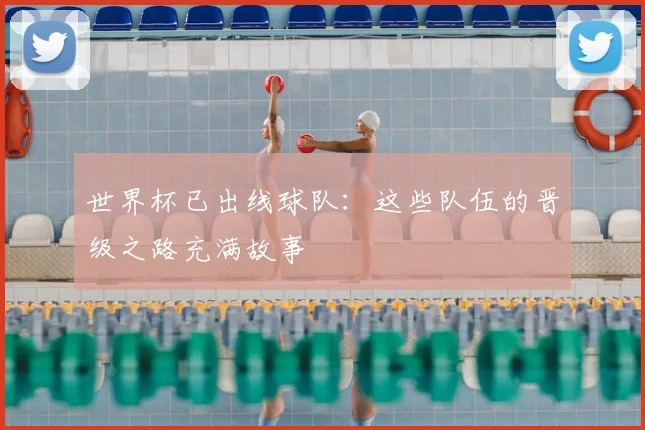 世界杯已出线球队：这些队伍的晋级之路充满故事